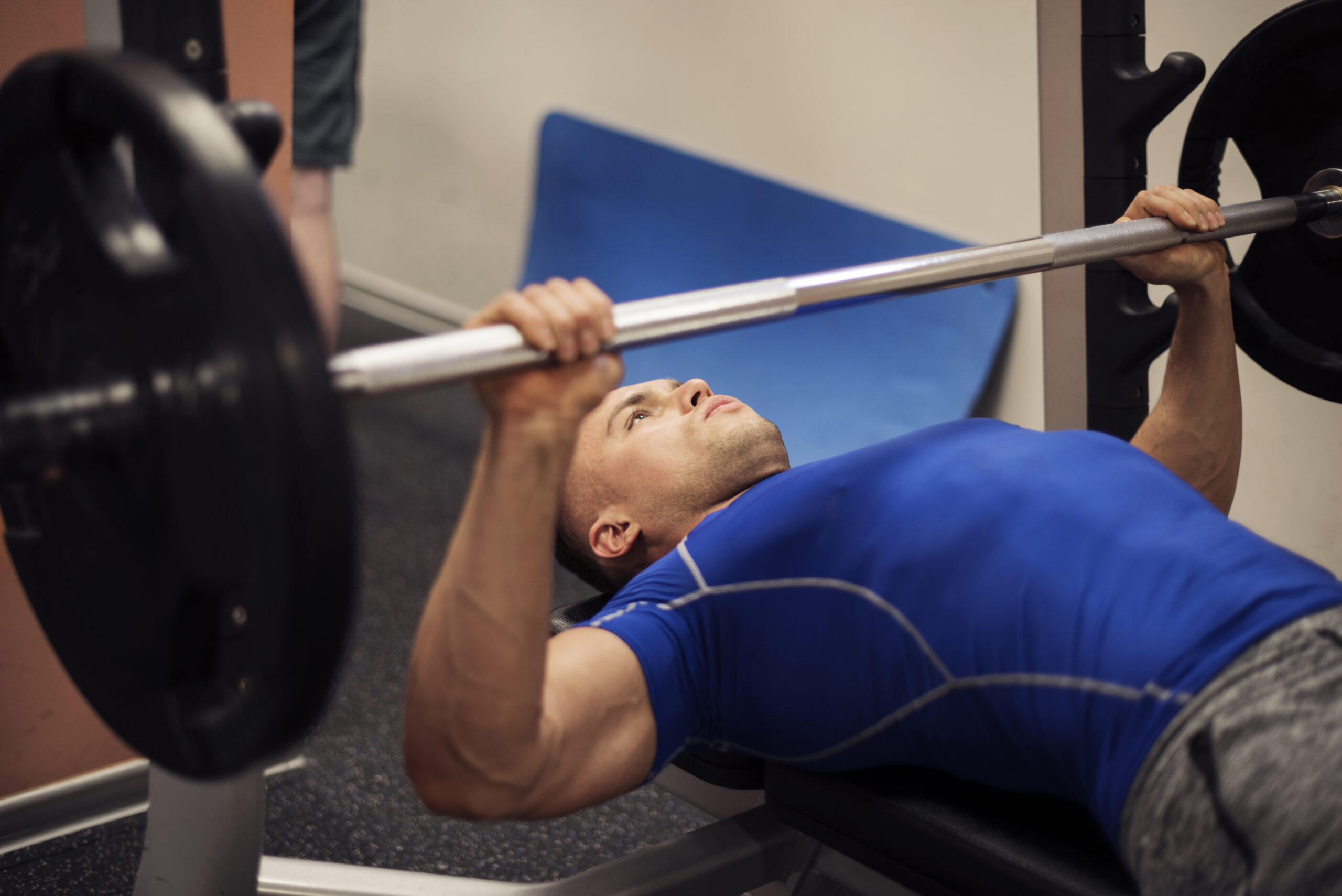 Barbell back squats