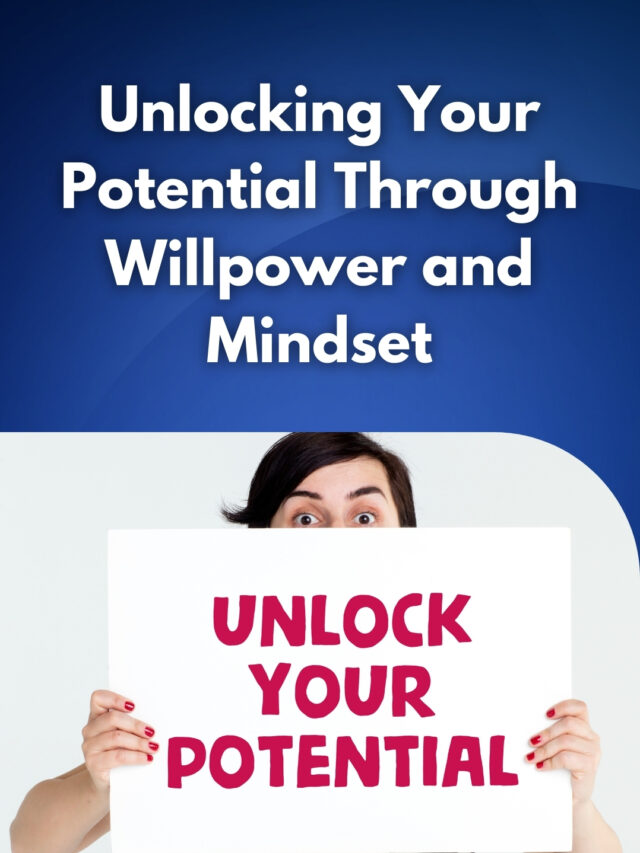 Unlock Your Potential Through Willpower and Mindset!!