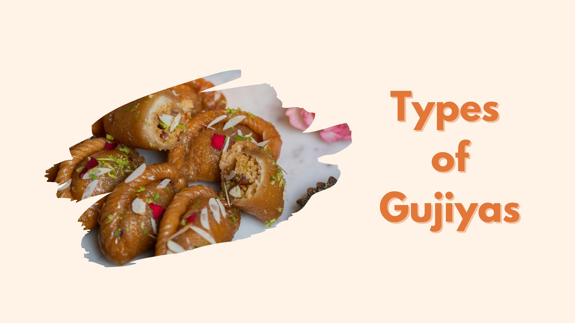Gujiya kitne prakar ke hote hai | an image titled- types of Gujiyas