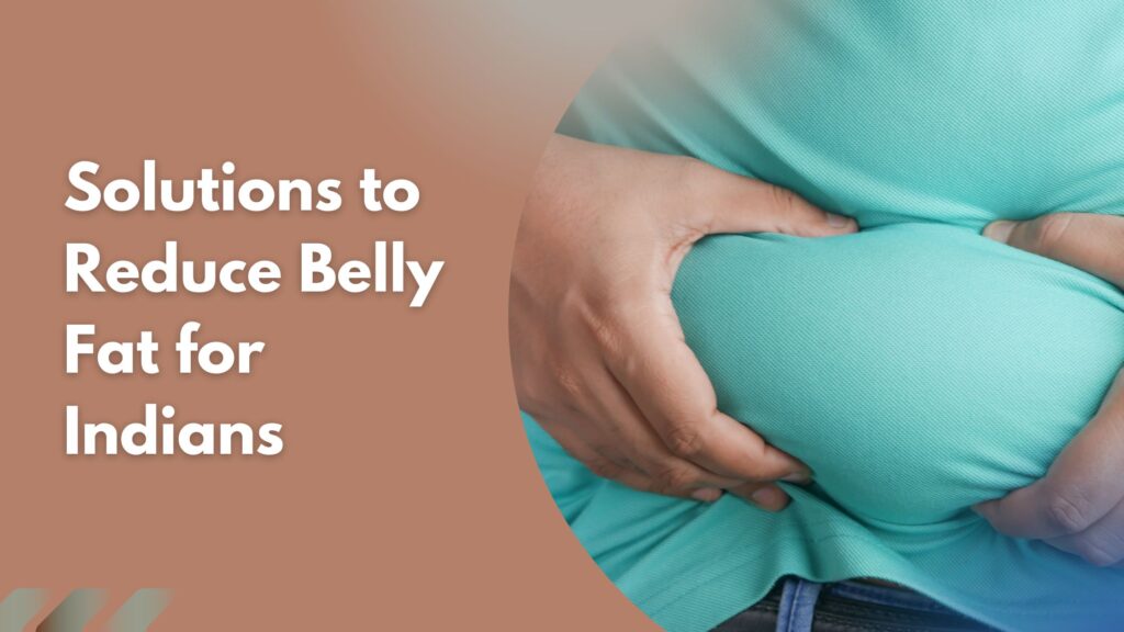 Person holding a protruding belly while wearing a teal shirt and jeans.